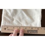 Talbots  Womens Size 16 Slim Ankle Pants Off White Corduroy Sparkly Pockets Photo 9