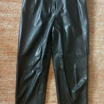 Vintage Forenza West Bay High Rise Genuine Leather Lined Pants | Black | Size 10 Photo 0
