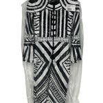 Alice + Olivia Jae Sequin Fitted Midi Gown Dress Photo 11