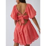 Free People  Women’s Perfect Day Puff Sleeve Mini Dress large Photo 2