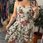 Anthropologie Layla Floral Sleep Dress White Pink Size Small Photo 4