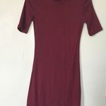 AQUA Ribbed BodyCon Dress Photo 3