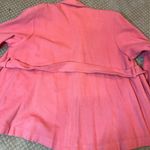 VTG Apart Pink Wool Blend Wrap Coat SZ XL Belted Lined Made in USA Spring Girly Photo 9