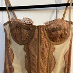 Urban Outfitters Out from Under Love Corse Top in Cream and Tan Photo 2