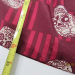 Xhilaration Red Skull Dress Midi Checkered Stargirl Emo Rock Dress Small Photo 2