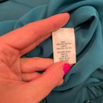 Amanda Uprichard Teal Ruffle Jumpsuit Photo 9