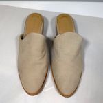 Soludos  Venetian Tan Suede‎ Block Heel Mules Womens 8 Beige Photo 1