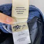 Miss Me  Dark Wash Low Rise Rhinestone Embellished Flap Pocket Bootcut Jeans Photo 6