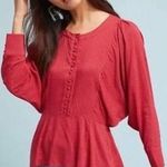 Maeve Anthropologie Chatham Polka Dot Blouse - size medium Photo 0