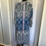 Audrey 3+1  Kimono Beach Cover up Duster Sz: L Photo 2