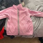The North Face  Women’s Pink Breast Cancer Awareness Full Zip Fleece Jacket Photo 0