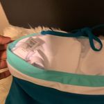 Blue and‎ White Swim Shorts Photo 2