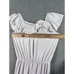 Hybrid Women Romper Jumpsuit Medium High Waist Wide‎ Leg Formal Elegant Ruffle Stretch Photo 6