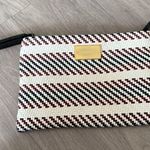 Bimba Y Lola Woven Clutch wallet White Photo 1