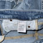 American Eagle  Super Stretch Curvy Hi-Rise Shortie Jean Shorts Size 4 Light Wash Photo 8