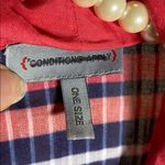 Anthropologie  Conditions Apply Kimono Cover-Up Pink/Rose Striped OS Photo 5