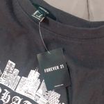Forever 21 Graphic Crop Tee Photo 1