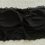 No Boundaries Long Line Lace Bandeau Bra Black size L Photo 5