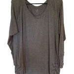 Champion long sleeve athletic shirt rouged sides and sleeves size 2XL gray Gray Photo 0