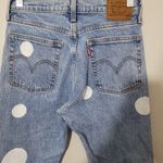 Levi's  Wedgie Polka Dots Women's Size 25 Photo 6