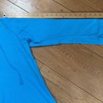 L.L.Bean Vintage Seersucker Aqua Blue Petite Bathing Suit Cover Classic Casual Photo 5