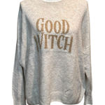 Vince Camuto Women's Halloween Sweater Size XL Good Witch NWT Oatmeal Color Photo 0