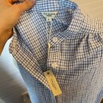 Max Studios Max Studio Blue White Gingham Plaid Belted Maxi Dress NWT Size Small Photo 6