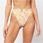 l*space L* Bikini Swimsuit Camellia Top Joy Bottom Bitsy in Oopsie Daisy XL NWT Photo 9