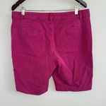 Lauren Ralph Lauren Women’s Bermuda Shorts Magenta Pink Size 12, 10” Inseam Photo 3