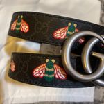 Gucci GG Marmont Thin Belt with Bees Size 100 Photo 1