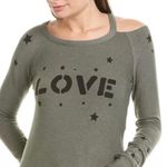 Chaser NWT   Love Stars Cozy Knit Vented Pullover Photo 2