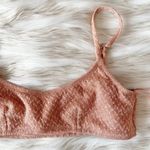 Princess Polly  MinkPink Cream Pink Textured Scoop Tank Bikini Top Sz XS Photo 4