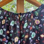 Anthropologie The Long Sleeve Somerset Romper Black Printed Size S. NEW Photo 7