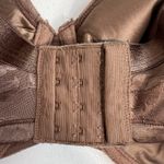 Playtex 44DD Bra Secrets Seamless Shaping Underwire Brown Floral Jacquard 4419 Size undefined Photo 6