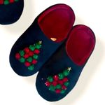 Charter Club  Memory Foam Christmas Tree Slippers Size Medium 7 / 8 Photo 0