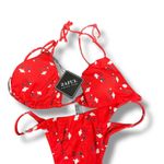 Zaful Bikini Sz 4 Womens Ditsy Floral Cheeky Brazilian 2 Pc Swim Bathing Suit Photo 10