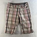 Union Bay Juniors 10 Bermuda Long Shorts Low Rise Street Grunge Vtg Y2K 2000s Photo 1