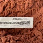 Free People  Scarlet Smocked Cutout Mini Dress Rust New partial Tag Sz Medium Photo 7