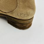 UGG  Women’s Brown Suede Chelsea Boots 1009210 Size 7 Fur Lined Photo 4