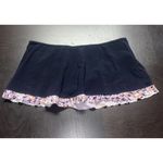 Profile by Gotten Black Printed Swim Skirt Bottoms Women's Size XL Photo 6