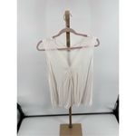 LASCANA White Sleeveless Top Crochet Detail Women’s SIZE 12/14 White Photo 5