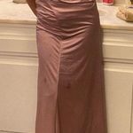 ASOS Absolutely Beautiful strapless pink gown ( 0 ) Photo 0