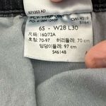 Signature by Levi Strauss Womens Denim Jeans Curvy Straight Leg Blue Wash Sz 28 Blue Photo 7