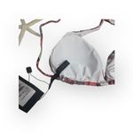 new Vix ⁂ Beach Bikini Triangle Halter Top ⁂ Pink Tropical Floral Print ⁂ Large Photo 10