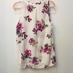 Alice Blue Floral  Simona Henley Blouse Small Photo 6
