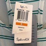 Splendid Dress Aqua Striped Drop Waist Racerback Tank Dress Sz S NWT Photo 14