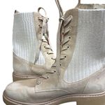 Sam Edelman ‘Lydell’ Mixed Media Suede and Ribbed Knit Combat Boot Size 8.5 Photo 9