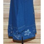 draper's & damon's XL Blue Denim Lightweight Jean Shacket Button Front Shirt Photo 5