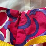 Lilly Pulitzer Festivas Pink Purple Floral Silk Cotton Blend Mini Skirt 2 Photo 4