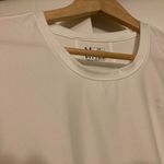 Under Armour  Crew Neck White T Shirt Large Fitted HeatGear Short Sleeve Textured Photo 1